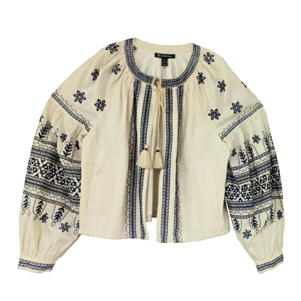 New with tags. Embroidered bomber jacket